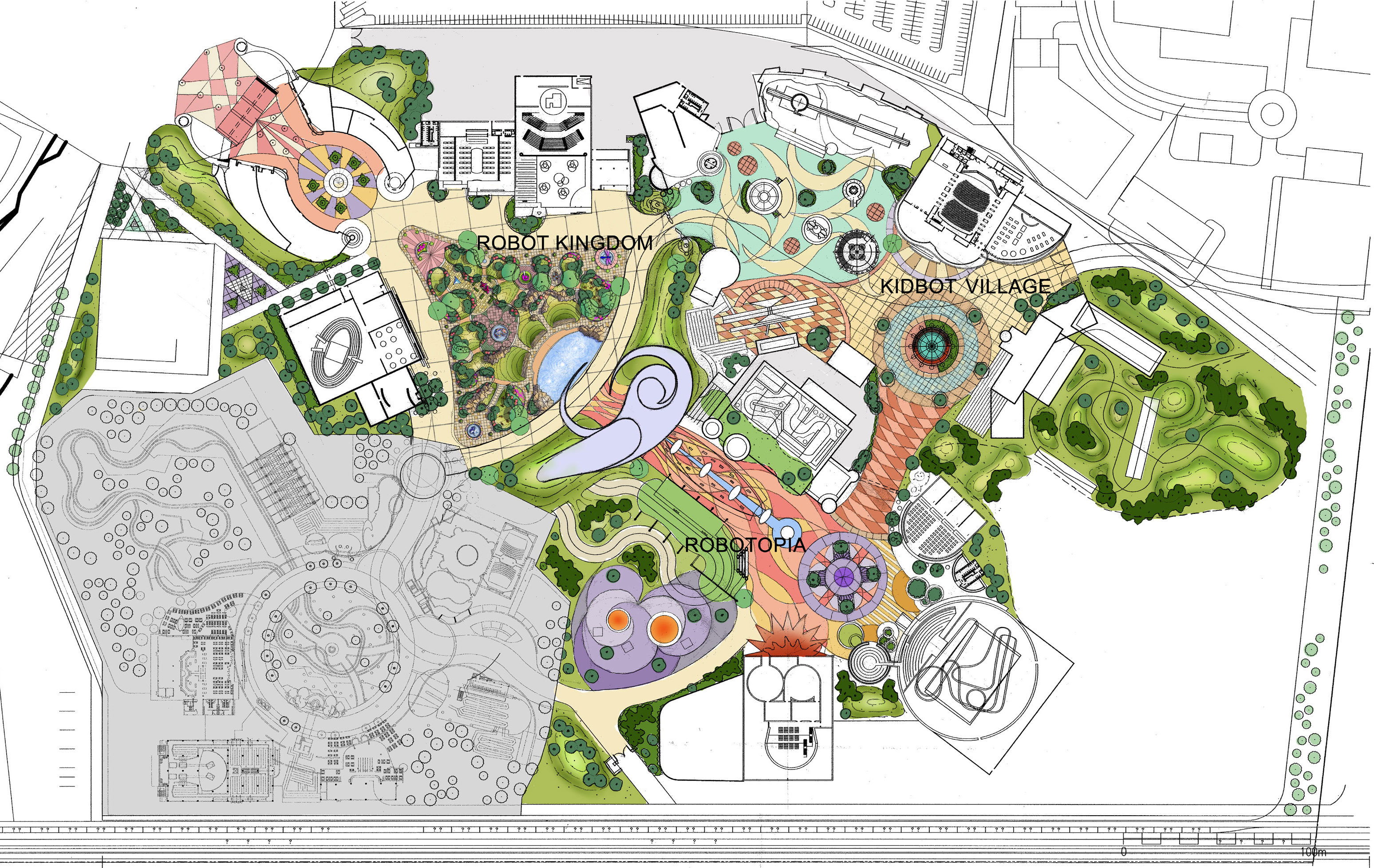 Roboland Theme Park | LA Design Associates